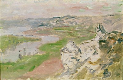 Le Cirque des Céteaux, the Seine Viewed from the Heights of Chantemerle by Claude Monet